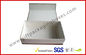 1000g Grey Rigid Board Folding Magnetic Gift Packaging Boxes , Offset Printed Pen Gift Packaging Boxes