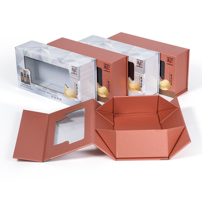 Flip magnet packaging box, high-end bird's nest folding box, customized product box