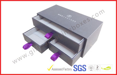 Embossed Stylish Jewelry Apparel Gift Boxes , Rigid Gift Boxes with Lids