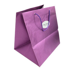 Shopping Packaging Custom Printed Paper Gift Bags Offset Printing For Clothes