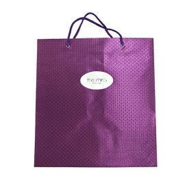 Shopping Packaging Custom Printed Paper Gift Bags Offset Printing For Clothes